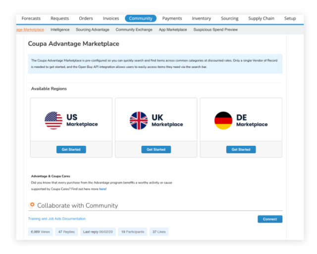 Three Reasons to add the Coupa Advantage Marketplace
